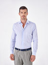 French collar shirts in cotton linen - Pete Barris