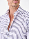 French collar shirts in cotton linen - Pete Barris