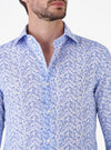 Camicia con collo francese in lino cotone - Brezza Marina - Fusaro Antonio dal 1893 - Fusaro Antonio