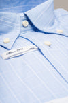 Camicia con collo button-down in puro cotone - Elegant - Fusaro Antonio dal 1893