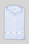 Camicia con collo button-down in puro cotone - Elegant - Fusaro Antonio dal 1893