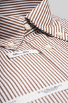 Camicia con collo button-down in puro cotone - Elegant - Fusaro Antonio dal 1893