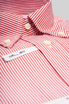 Camicia con collo button-down in puro cotone - Elegant - Fusaro Antonio dal 1893