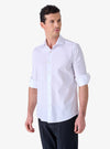 Camicia in collo taglia cotone - Marine - Fusaro Antonio dal 1893 - Fusaro Antonio