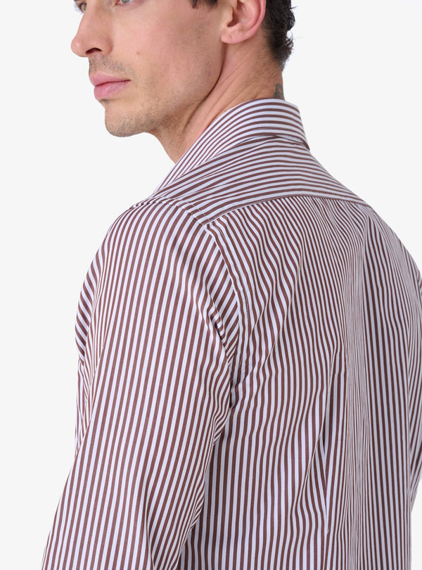 Camicia in collo taglia cotone - Marine - Fusaro Antonio dal 1893 - Fusaro Antonio