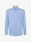 Camicia manica lunga button down in lino cotone - Teddy - Fusaro Antonio dal 1893 - Fusaro Antonio