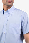 Camicia Mezza Manica Collo button down In Cotone - Storm - Fusaro Antonio dal 1893 - Fusaro Antonio