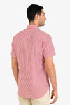 Camicia Mezza Manica Collo button down In Cotone - Storm - Fusaro Antonio dal 1893 - Fusaro Antonio