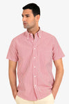 Camicia Mezza Manica Collo button down In Cotone - Storm - Fusaro Antonio dal 1893 - Fusaro Antonio