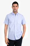 Camicia Mezza Manica Collo button down In Cotone - Storm - Fusaro Antonio dal 1893 - Fusaro Antonio