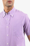 Camicia Mezza Manica Collo button down In Cotone - Storm - Fusaro Antonio dal 1893 - Fusaro Antonio