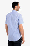 Camicia Mezza Manica Collo button down In Cotone - Storm - Fusaro Antonio dal 1893 - Fusaro Antonio