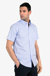 Camicia Mezza Manica Collo button down In Cotone - Storm - Fusaro Antonio dal 1893 - Fusaro Antonio