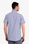 Camicia Mezza Manica Collo button down In Cotone - Storm - Fusaro Antonio dal 1893 - Fusaro Antonio