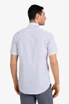 Camicia Mezza Manica Collo button down In Cotone - Storm - Fusaro Antonio dal 1893 - Fusaro Antonio