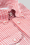 Camicia micro quadro button-down - Fusaro Antonio dal 1893 - Fusaro Antonio