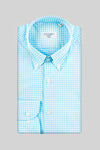 Camicia micro quadro button-down - Fusaro Antonio dal 1893 - Fusaro Antonio