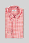 Camicia micro quadro button-down - Fusaro Antonio dal 1893 - Fusaro Antonio