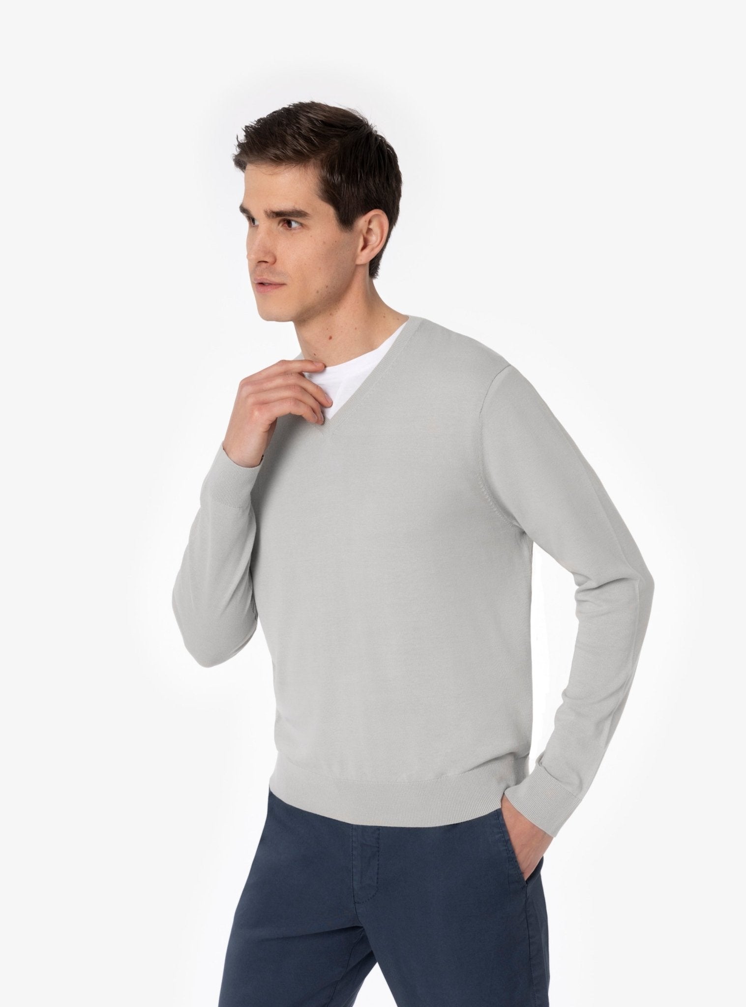 HERMKO 164680 Confezione da 2 Maglia a Maniche Lunghe con HERMKO 164680 Confezione da 2 Maglia a Maniche Lunghe con