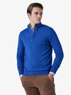 Maglia Mezza Zip in Lana Cashmere - Saul - Fusaro Antonio dal 1893 - Fusaro Antonio