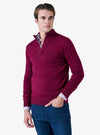 Maglia Mezza Zip in Lana Cashmere - Saul - Fusaro Antonio dal 1893 - Fusaro Antonio