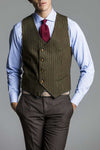 Straight Single Breasted Waistcoat - Klaus